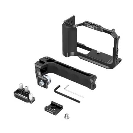 SmallRig 5766 - zestaw, klatka, uchwyt górny i zacisk kabli HDMI i USB-C, do Canon EOS R50 V - zawartość zestawu